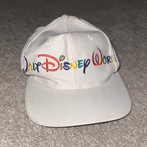 SUPER RARE Vintage 1990s Disney Trucker Snap Back Hat